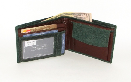 Кошелек мужской N951-VTP GREEN Forever Young Кошелек мужской N951-VTP GREEN Forever Young